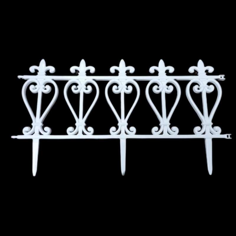 حصار باغچه مدل فرفوژه 60cm بسته 4 عددی حصار باغچه مدل فرفوژه 60cm بسته 4 عددی