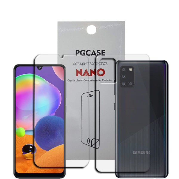 محافظ صفحه نمایش مدل Star Max مناسب برای گوشی موبایل سامسونگ Galaxy A31 به همراه محافظ پشت گوشی
