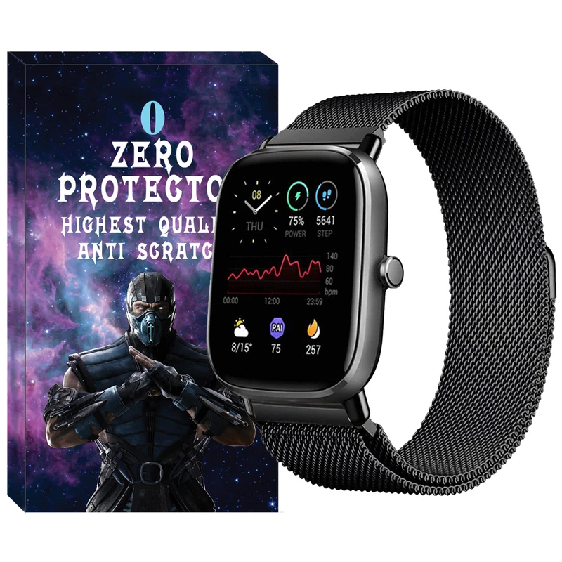 بند زیرو مدل Milanese مناسب برای ساعت هوشمند هایلو LS02