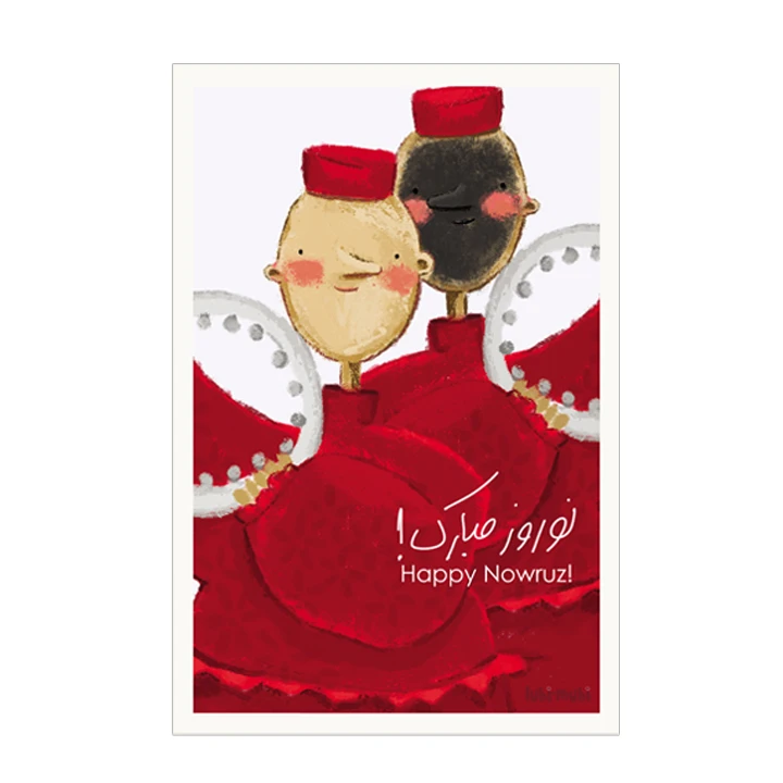 کارت پستال لوبی موبی طرح نوروز مدل N005