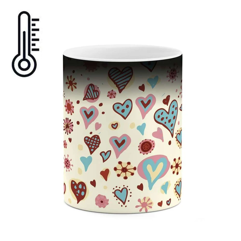 ماگ حرارتی کاکتی مدل قلب کد mgh11348