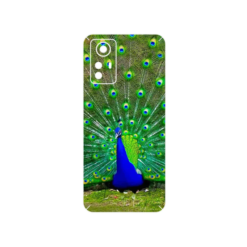 برچسب پوششی ماهوت مدل Peacock مناسب برای گوشی موبایل شیائومی Redmi Note 12S
