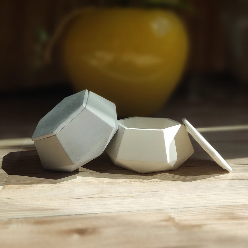 قندان مدل s-2 بتنی مجموعه 2 عددی