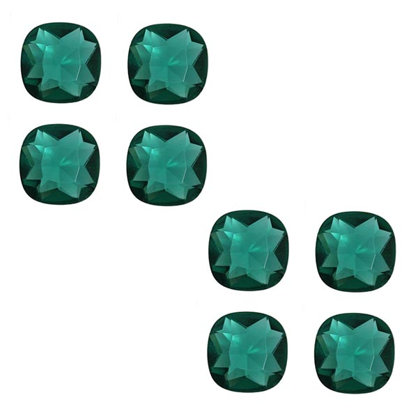 سنگ یاقوت سبز کد E64781 بسته هشت عددی 