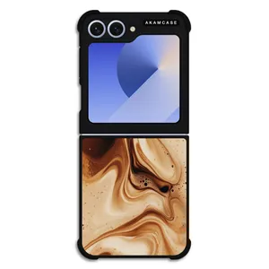 AKAM AMC-WSGZFLIP6-COFFEE-3 Cover For Samsung Galaxy Z Flip 6