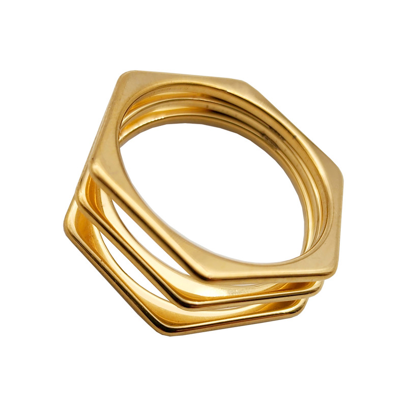 انگشتر زنانه مدل سه خط كد RNG20GL-3R انگشتر زنانه مدل سه خط كد RNG20GL-3R