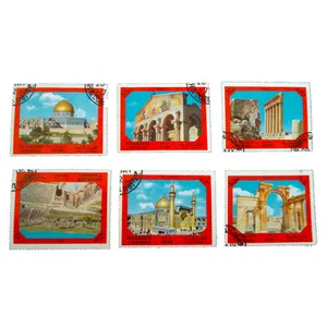 تمبر یادگاری طرح تاریخی کد tar-544 مجموعه 6 عددی