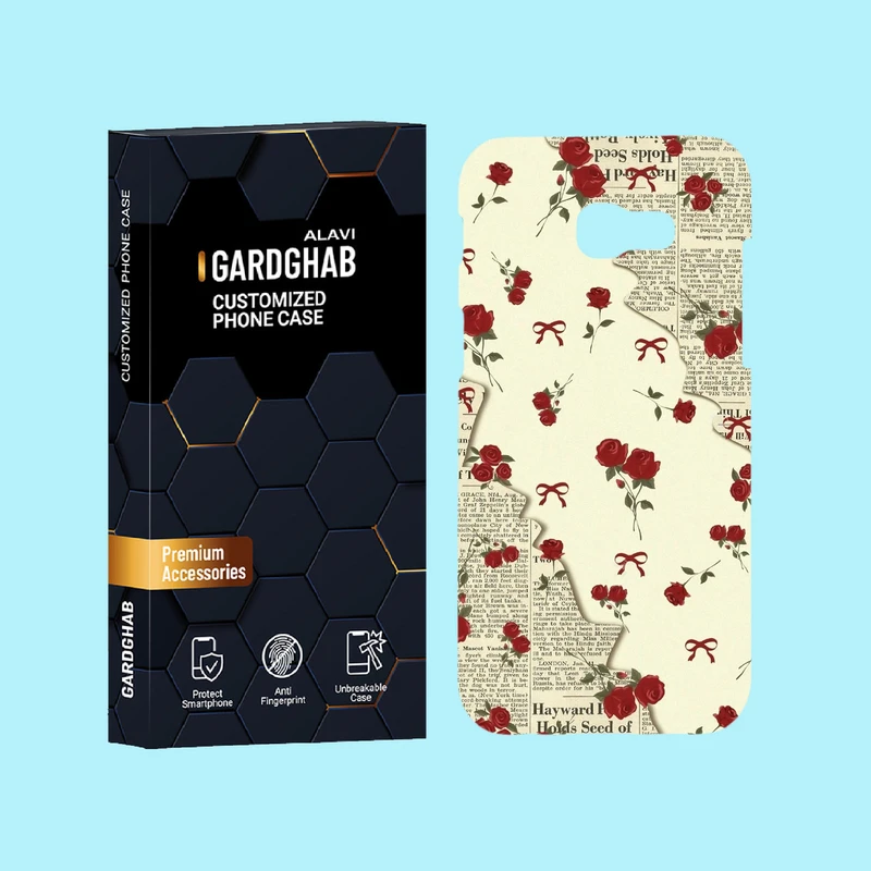 کاور گارد قاب علوی مدل عاشقانه مناسب برای گوشی موبایل سامسونگ Galaxy A5 2017 / A520 