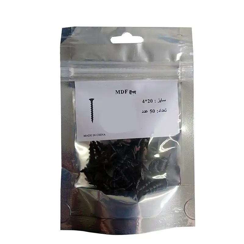 پیچ ام دی اف مدل 4x20 بسته 50 عدی
