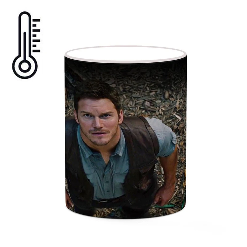 ماگ حرارتی کاکتی طرح Chris Pratt مدل mgh25615