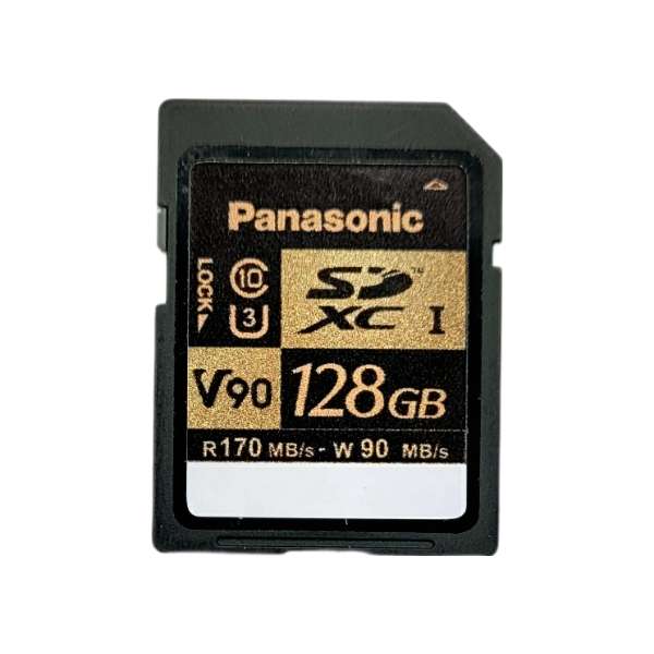 کارت حافظه SD پاناسونیک مدل Rp-SDZA128G کلاس 10 استاندارد v90 سرعت 170Mps ظرفیت 128 گیگابایت