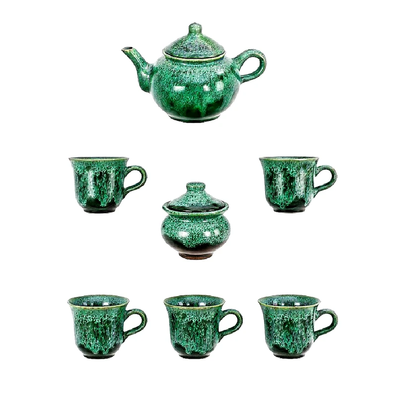 سرویس چای خوری 7 پارچه طرح شره ای