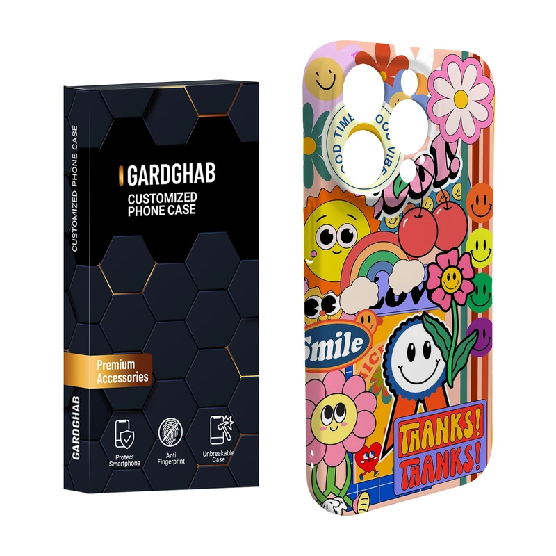 کاور گاردقاب مدل فانتزی مناسب برای گوشی موبایل اپل iPhone15 pro