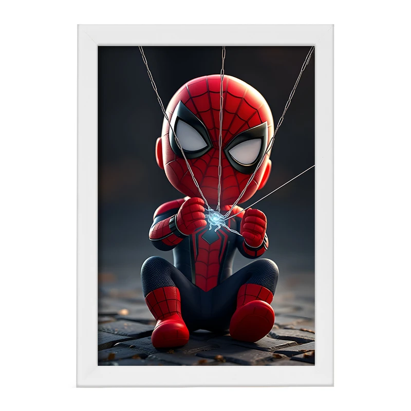 تابلو خندالو مدل مرد عنکبوتی کد F11665