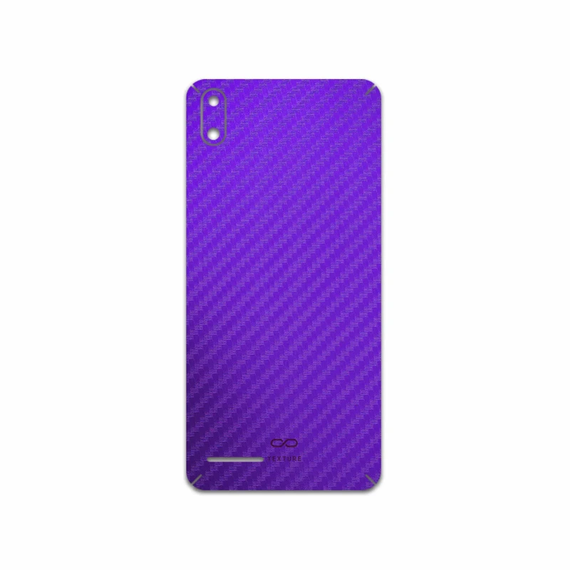 برچسب پوششی ماهوت مدل Purple-Fiber مناسب برای گوشی موبایل لاوا Z51