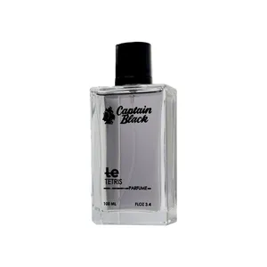 ادو پرفیوم مردانه تتریس مدل CAPTAIN BLACK با رایحه گرم حجم 100 میلی لیتر