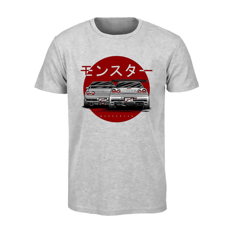 تی شرت آستین کوتاه پسرانه مدل TOKYO DRIFT