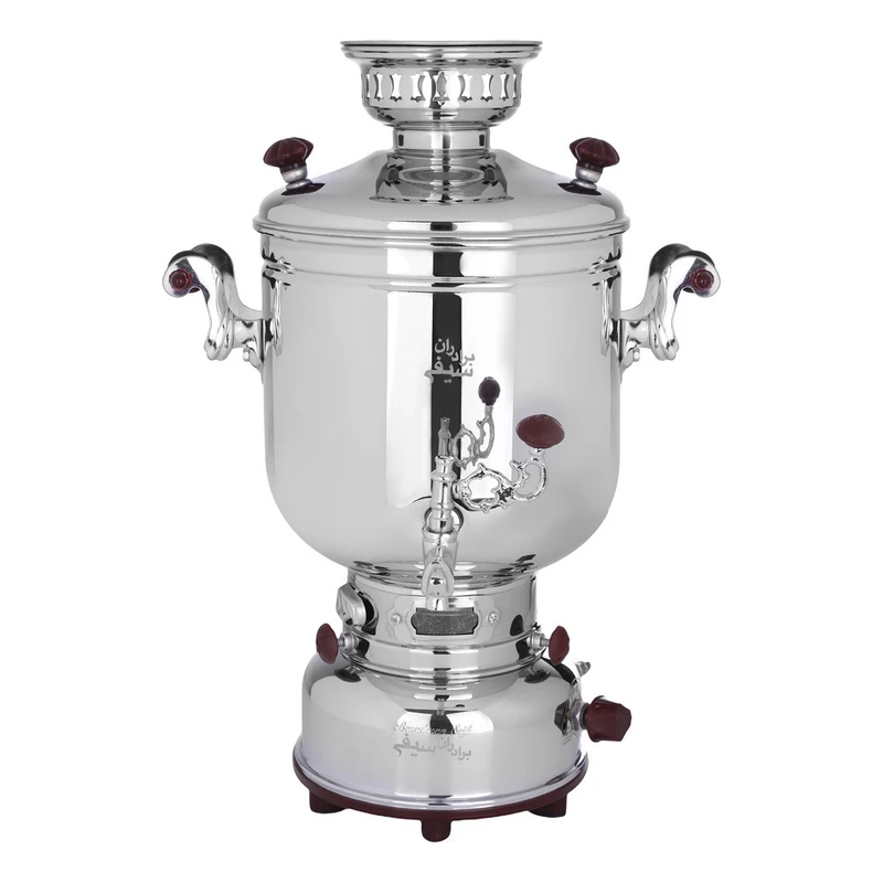 سماور گازی گروه صنعتی برادران سیفی مدل آلمانی گنجایش 9 لیتر