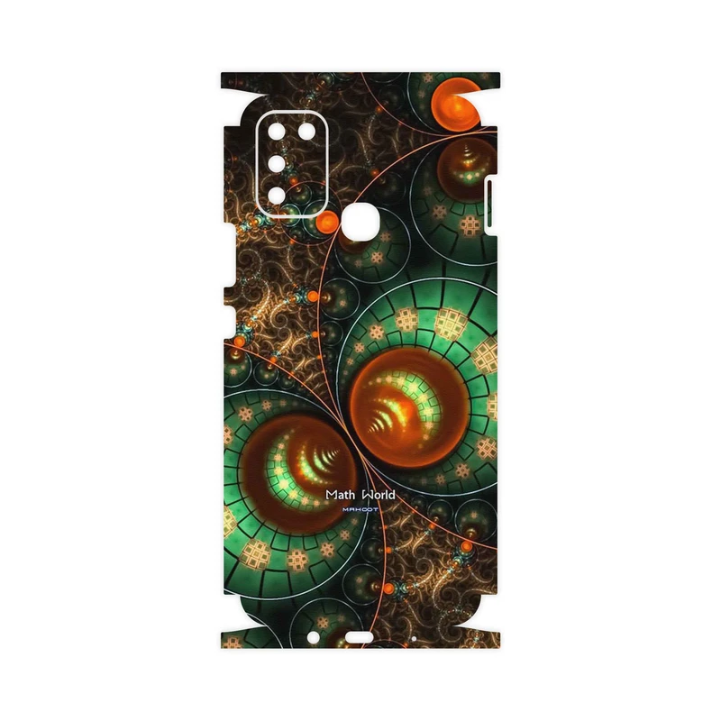 برچسب پوششی ماهوت مدل Mathematical Geometric Shape 3-FullSkin مناسب برای گوشی موبایل اینفینیکس Hot 11 Play