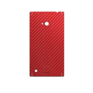 MAHOOT Red-Fiber Cover Sticker for Nokia Lumia 720