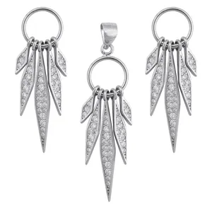 نیم ست نقره زنانه مدل M3156