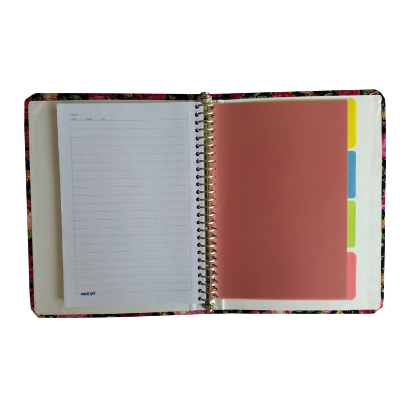 دفتر کلاسوری 100 برگ مدل 56