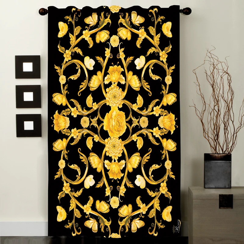 پرده مدل C5-50156 سایز 270x140 سانتی‌متر