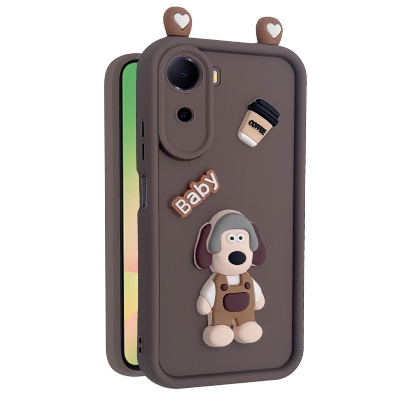 کاور مدل KittyDog مناسب برای گوشی موبایل شیائومی Poco C81 Pro \ Poco C81 \Redmi A7 Pro 4G