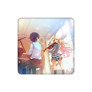 زیرلیوانی طرح Your lie in april Kauri and Kousei کد 6863549