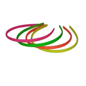 تل مو دخترانه مدل نئونی بسته 4 عددی