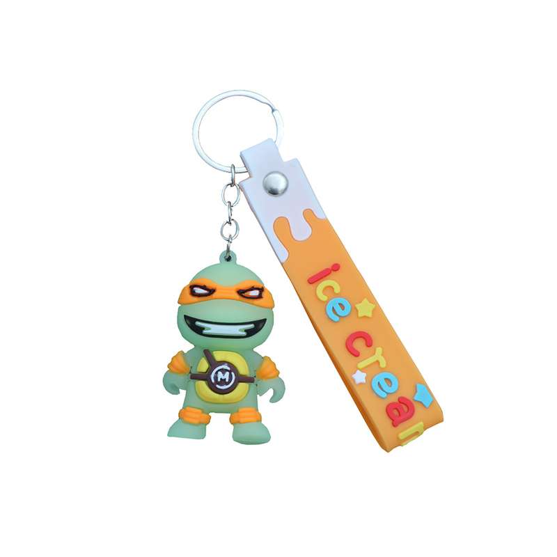 جاکلیدی دخترانه مدل لاکپشت نینجا لاک پشت مبارز کد 10215