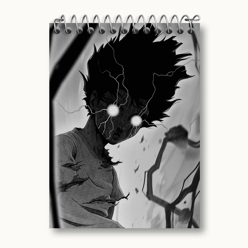 دفتر یادداشت 50 برگ خندالو مدل ریتسو انیمه موب سایکو Mob Psycho 100 کد 24457