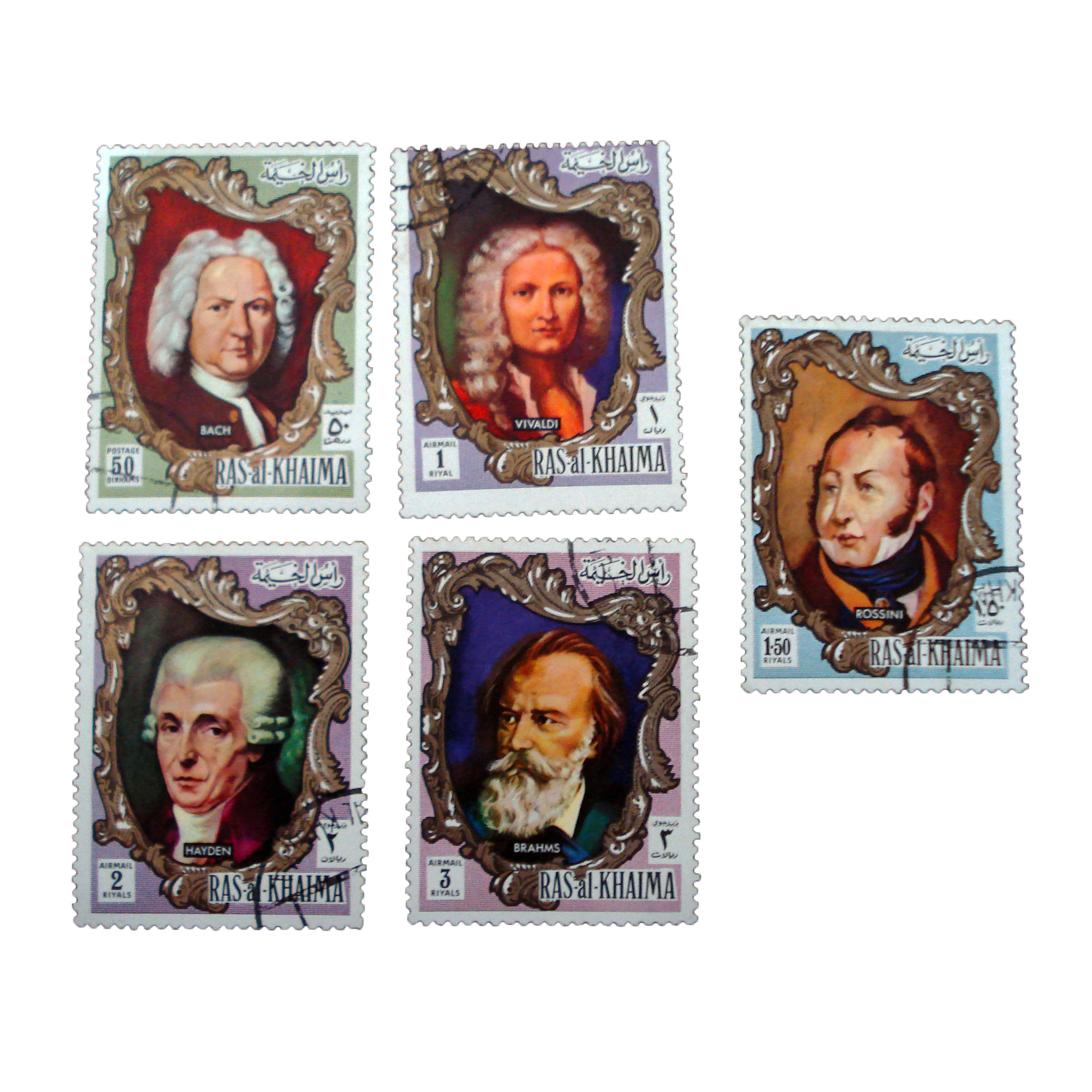 تمبر یادگاری مدل ملل کد bc-1508 مجموعه 5 عددی