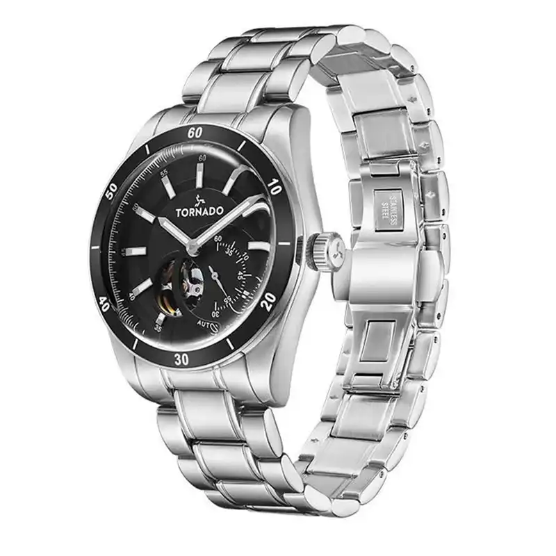 ساعت مچی عقربه‌ای مردانه تورنادو مدل T23302-SBSB