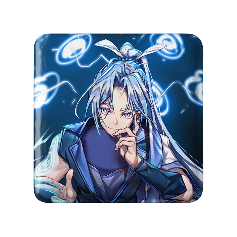 مگنت خندالو طرح ادهوان انیمه برج خدا مدل مربعی کد 34949