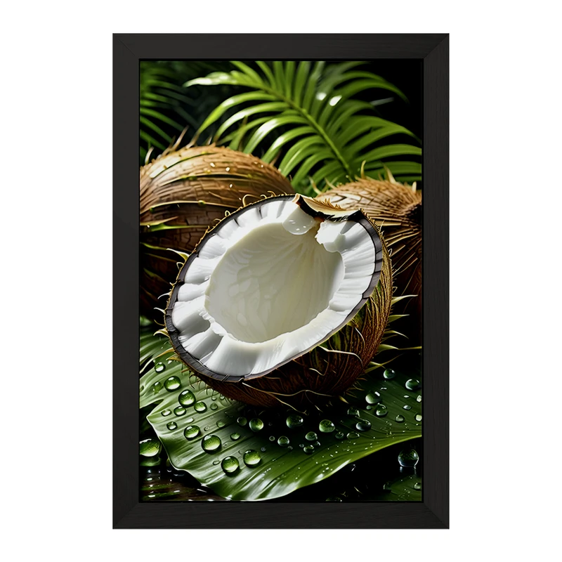 تابلو خندالو مدل نارگیل کد F6745