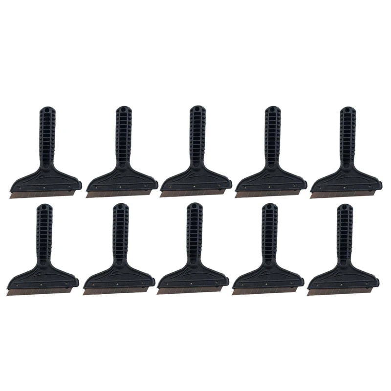 کاتر شیشه پاک کن مدل دسته گرد بسته 10 عددی