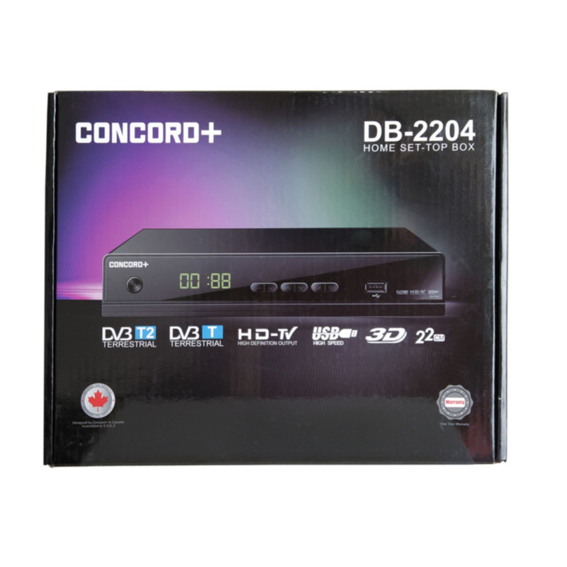 گیرنده دیجیتال کنکورد پلاس مدل DB-2204