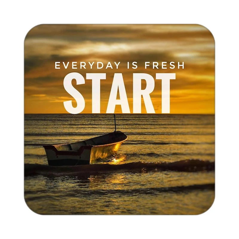 زیر لیوانی کاکتی طرح جملات انگیزشی و مثبت مدل mp24858