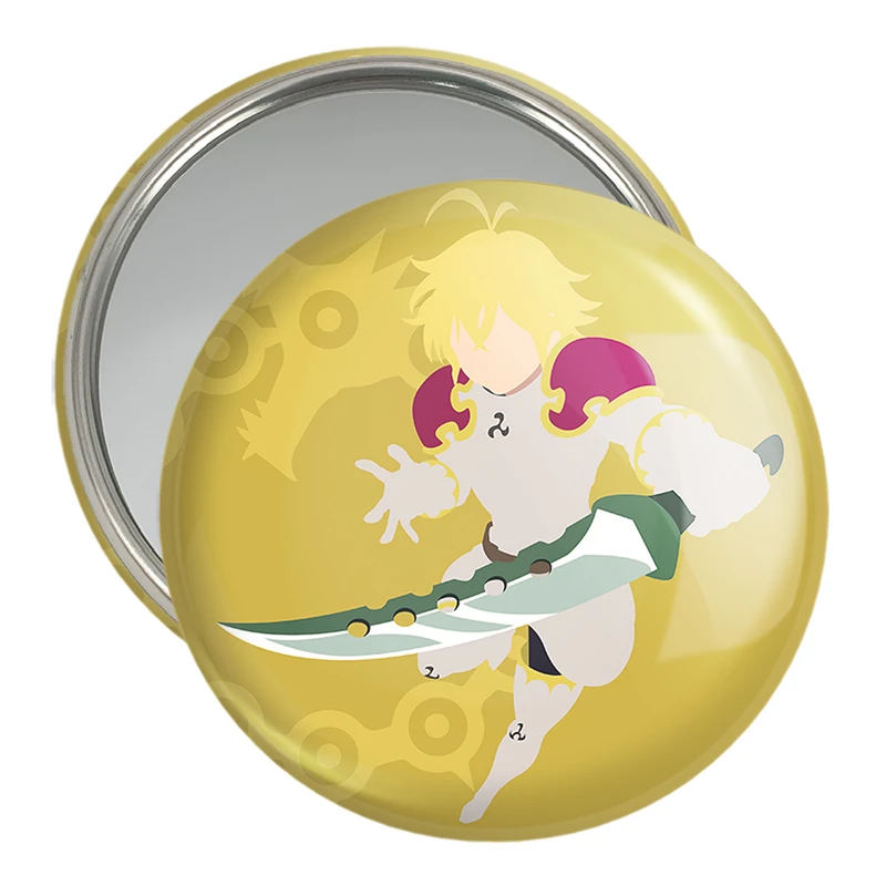 آینه جیبی خندالو مدل ملیوداس انیمه هفت گناه کبیره  کد 17544