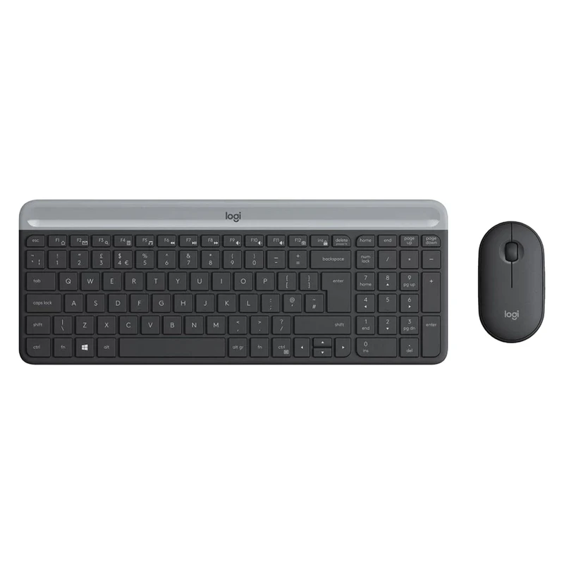کیبورد و ماوس بیسیم لاجیتک مدل MK470، سوییچ ممبران، Full-Size