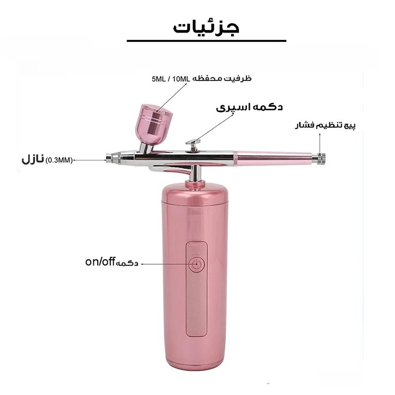 ابزار تزیین کیک مدل ایر براش کد 867YR