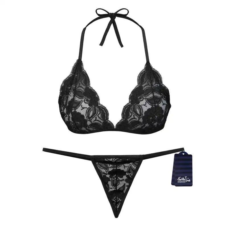 ست شورت و سوتین زنانه شباهنگ مدل G Set