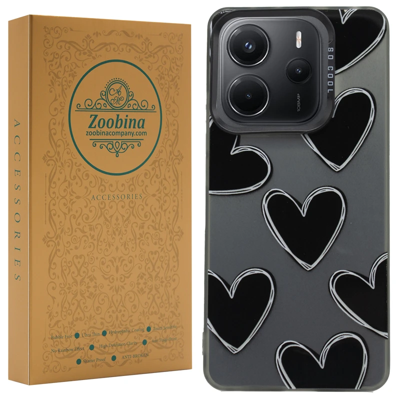 کاور زوبینا مدل Zamor مناسب برای گوشی موبایل شیائومی Redmi Note 14 4G