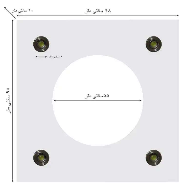 کناف پیش ساخته سقف مدل آرک طرح مارال