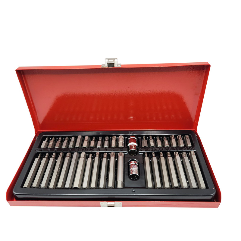 آچار بکس صنعتی جی ان ترد مدل J-20031  مجموعه 40 عددی