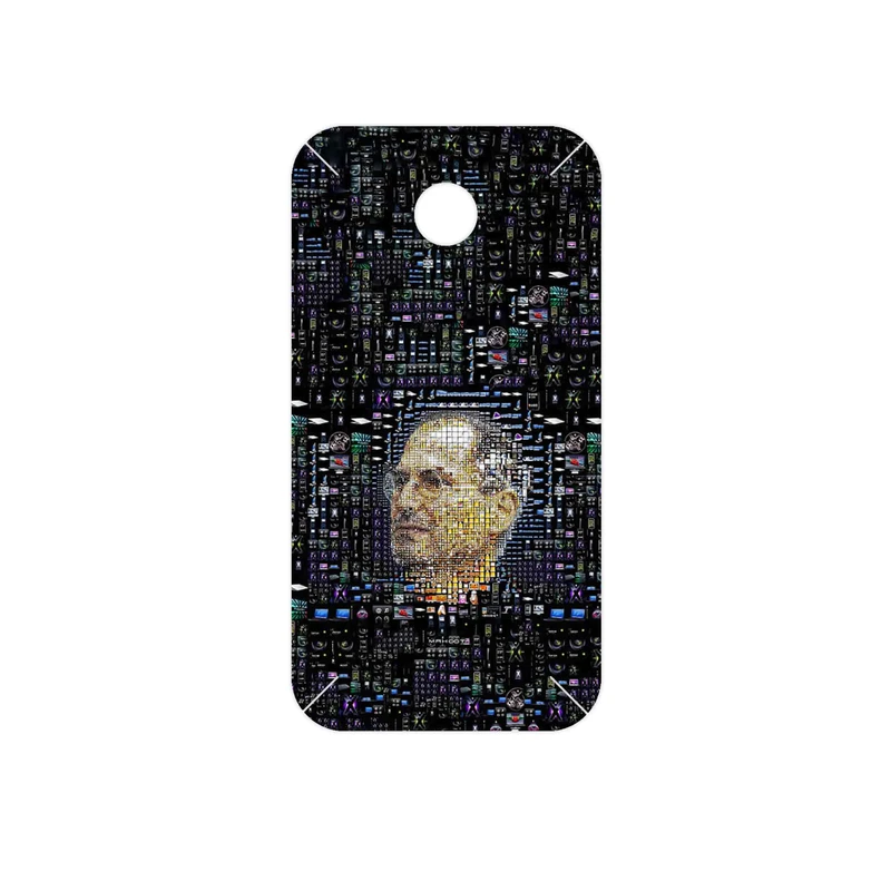برچسب پوششی ماهوت مدل Collage of Steve Jobs 2 مناسب برای گوشی موبایل هوآوی Ascend Y330