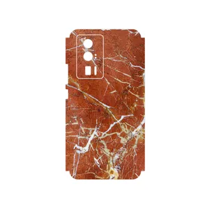 MAHOOT Red Marble Cover Sticker for Xiaomi Poco F5 Pro