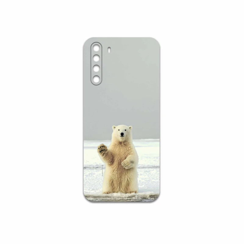 برچسب پوششی ماهوت مدل Polar-bear مناسب برای گوشی موبایل جی پلاس X10