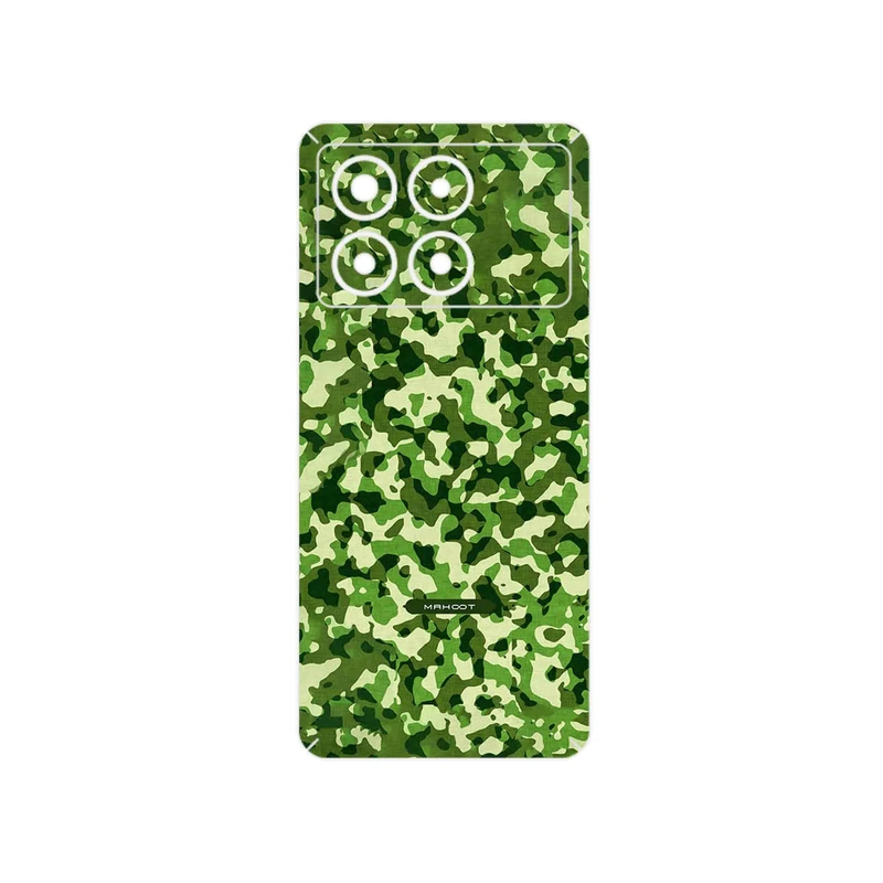 برچسب پوششی ماهوت مدل Army_Green مناسب برای گوشی موبایل شیائومی Poco X6 Pro